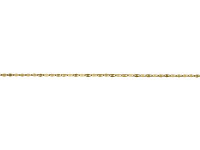 Catena A Maglie Fantasia 1,13 Mm, Oro Giallo 18 Carati - Immagine Standard - 2