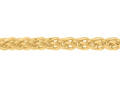 Massiccia Catena A Maglie Palmier Con Taglio A Diamante Da 2 Mm, Oro Giallo 18 Carati. Rif. 20038