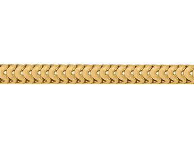Catena Maglia Serpente Tonda 1,60 Mm, 18kt Oro Giallo. Rif. 00153 - Immagine Standard - 2