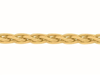 Massiccia Catena Meccanicamente Realizzata Con Maglia Palmier Da 3,30 Mm, Oro Giallo 18k. Rif. 00192 - Immagine Standard - 2