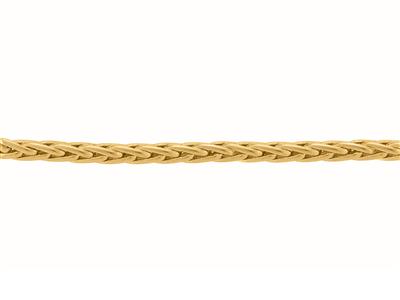 Catena A Maglia Palmier Da 3,50 MM Massiccia, Oro Giallo 18 Carati. Rif. 00703 - Immagine Standard - 3