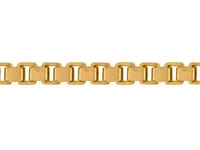 Catena Maglia Veneziana MM 1,20, Oro Giallo 18 Carati. Rif. 00368