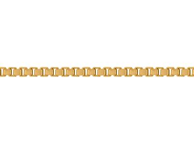 Catena Maglia Veneziana MM 1,20, Oro Giallo 18 Carati. Rif. 00368 - Immagine Standard - 3