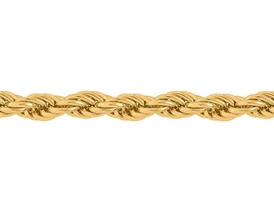 Catena Corda Meccanica 1,50 Mm, Orogiallo 18k. Rif. 00602 - Immagine Standard - 2