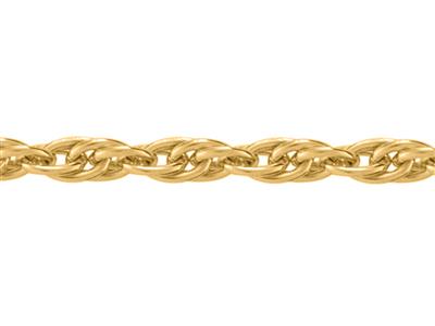 Catena Maglia Doppia Forzatina 1,80mm, 18kt Oro Giallo. Rif. 00919 - Immagine Standard - 1