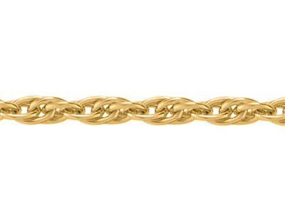 Catena A Doppia Maglia For\at 1,20 Mm, Oro Giallo 18k. Rif. 00919 - Immagine Standard - 2