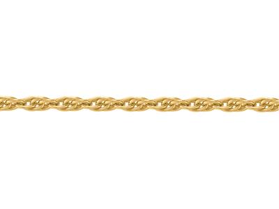 Catena A Doppia Maglia For\at 1,20 Mm, Oro Giallo 18k. Rif. 00919 - Immagine Standard - 3