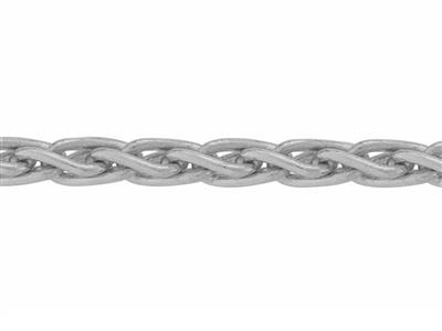 Catena Palmier Massicce Meccanica Da 1,50 Mm, Oro Bianco 18 Carati Rodiato