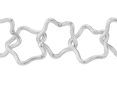 Catena Maglia Fantasia Stelle 8 Mm,argento 925 Ref. 10082 - Immagine Standard - 4