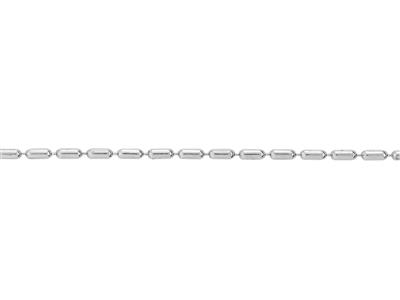 Catena Maglia Cilindrica 1,20 Mm, Argento Sterling 925 Ref. 02006 - Immagine Standard - 2