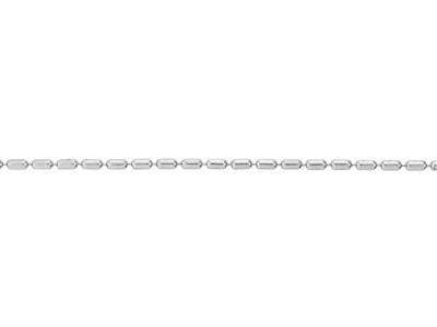 Catena Maglia Cilindrica 1,20 Mm, Argento Sterling 925 Ref. 02006 - Immagine Standard - 3