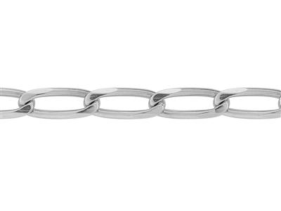 Catena Maglia Cavallo A 6 Facce 6,30 Mm, Argento 925 Ref. 10073
