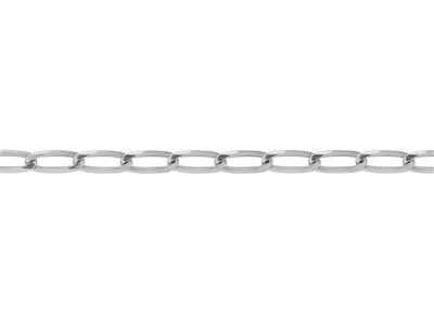 Catena Per Cavalli, 6 Lati 6,30 Mm, Argento 925 Rif. 10073 - Immagine Standard - 3