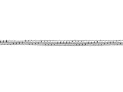 Catena Rotonda Omega Fantasia Maglia 1,30 Mm, Argento 925