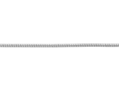 Catena Rotonda Omega Fantasia Maglia 1,30 Mm, Argento 925 - Immagine Standard - 2