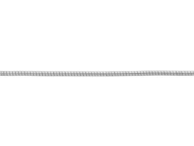 Catena Rotonda Omega Fantasia Maglia 1,30 Mm, Argento 925 - Immagine Standard - 3