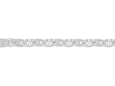 Catena A Maglie Fantasia 7,30 X 5,10 Mm, Argento 925 Rif. 10134 - Immagine Standard - 3