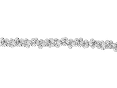 Catena Massiccia A Maglie Fantasia,multi-sfere, 8 MM Argento 925 Ref. 10182 - Immagine Standard - 3