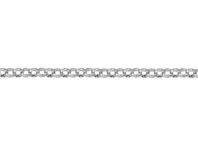 Catena Massiccia Tonda Maglia Jaseron 8 Mm, Argento 925 Ref. 10181 - Immagine Standard - 3