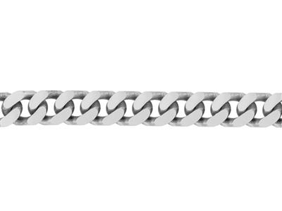 Catena A Maglie Gourmette Diamantata 4 Lati 12 Mm, Argento 925 Ref. 03881/12 - Immagine Standard - 2
