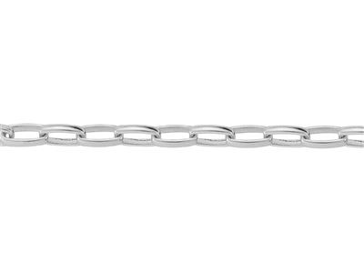 Catena A Maglia Rettangolo Bombato 5,9 Mm, Argento 925 Ref. 10068 - Immagine Standard - 3