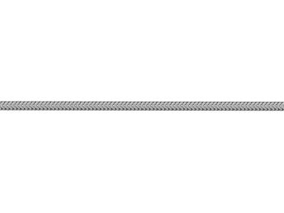 Catena A Serpente Tonda 2,40 Mm, Argento 925 Sterling Ref. 10060 - Immagine Standard - 3