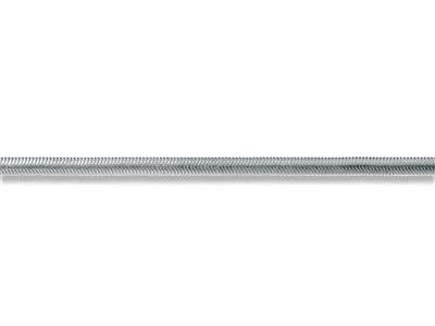 Catena A Maglia Serpente Piatta Ovale 4,20 Mm, Argento 925 Ref. 10069 - Immagine Standard - 3
