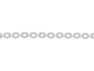 Catena A Maglie Forzatina Ovali Alternate 11 Mm, Argento 925 Ref. 10056 - Immagine Standard - 3