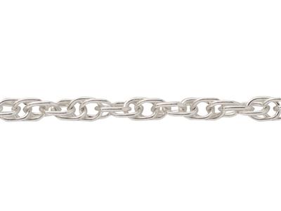 Catena A Maglie Corda 1,40 Mm, Argento 925 - Immagine Standard - 2