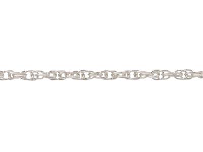 Catena A Maglie Corda 1,40 Mm, Argento 925 - Immagine Standard - 3