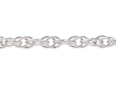 Catena Maglia Corda 1,80 Mm, Argento 925