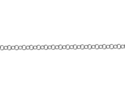 Catena Maglia Anello Massiccia 4,80mm, Argento 925 Ref. 00887