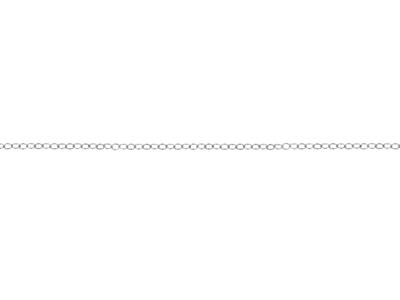 Catena A Maglie Ovali For\at 1,50 X2,00 Mm, Argento 925 - Immagine Standard - 3