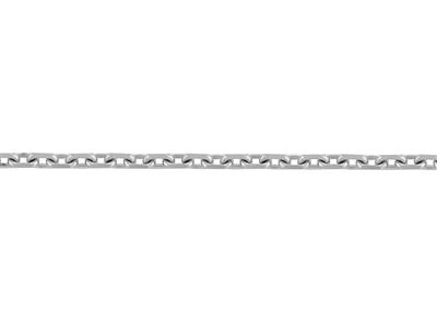 Catena Forzatina Maglia Diamantata 1,76mm, Argento 925. Rif. 00455 - Immagine Standard - 3