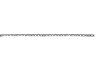 Catena Forzatina Maglia Diamantata 1,76mm, Argento 925. Rif. 00455 - Immagine Standard - 4