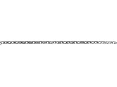 Catena Di Diamanti Forçat 4 Mm, Argento 925. Rif. 00530 - Immagine Standard - 3