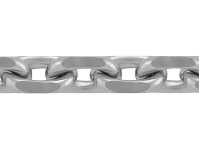 Catena A Maglie A Forza Diamantata 3,60 Mm, Argento 925 Ref. 00510 - Immagine Standard - 2