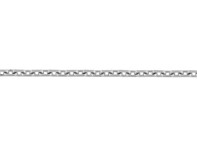 Catena Forçat Con Diamante 3,60 Mm, Argento 925. Ref. 00510 - Immagine Standard - 4