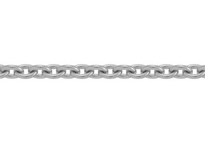 Catena Mesh Forzatina Rotonda 1,10 Mm, Argento 925. Rif. 00330 - Immagine Standard - 1