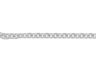 Catena For\at A Maglie Tonde Da 3 Mm, Argento 925 Ref. 00380 - Immagine Standard - 3