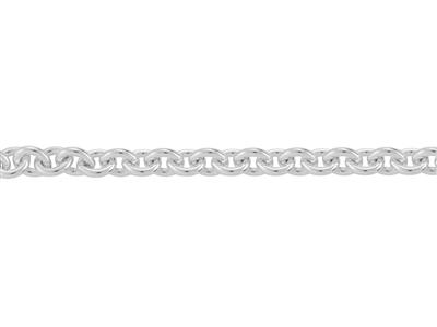 Catena Mesh Forzatina Rotonda 4 Mm,argento 925. Rif. 00400 - Immagine Standard - 2