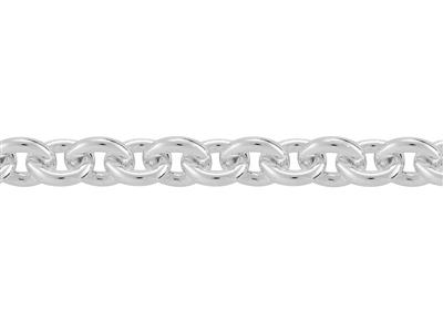 Catena A Maglia Forat Tonda 4,90 Mm, Argento 925 Ref. 00410
