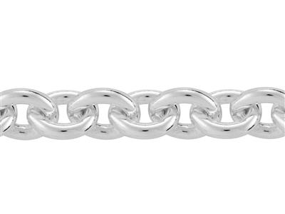 Catena A Maglia For\at Tonda 4,90 Mm, Argento 925 Ref. 00410 - Immagine Standard - 2