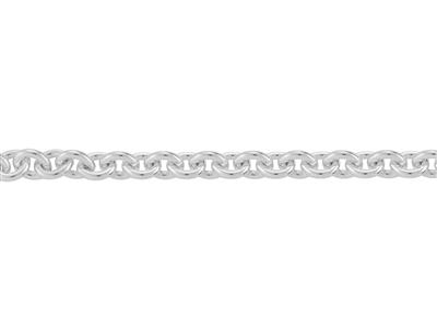 Catena A Maglia For\at Tonda 4,90 Mm, Argento 925 Ref. 00410 - Immagine Standard - 3