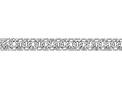 Catena Forat Doppio Anello Maglia 7,30 Mm, Argento 925 Ref. 10159