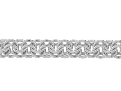 Catena For\at Doppio Anello Maglia 7,30 Mm, Argento 925 Ref. 10159 - Immagine Standard - 2