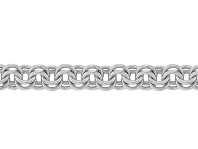 Catena Anelli For\at Doppio 6 Mm, Argento 925. R{f. 10158 - Immagine Standard - 2