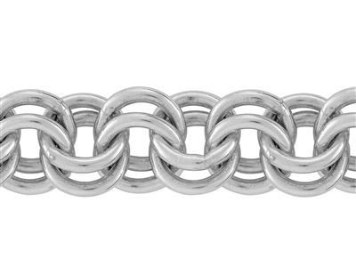 Catena Anelli For\at Doppio 6 Mm, Argento 925. R{f. 10158 - Immagine Standard - 4