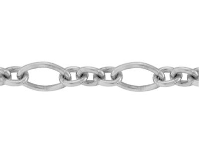 Catena For\at Figaro Baroque 3 Mm, Argento 925 Ref. 10148 - Immagine Standard - 2