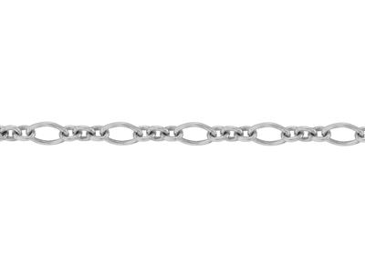 Catena For\at Figaro Baroque 3 Mm, Argento 925 Ref. 10148 - Immagine Standard - 3